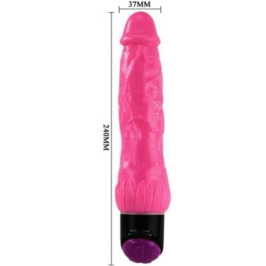 Vibratore Dildo Realistico Multispeed con Base Allargata e Control Pad